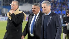 El videpresidente de Godoy Cruz ofició de anfitrión con el presidente de la AFA Claudio Chiqui Tapia.
