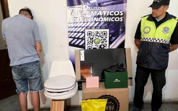 Hay dos detenidos por el robo. Foto: Noticias argentinas
