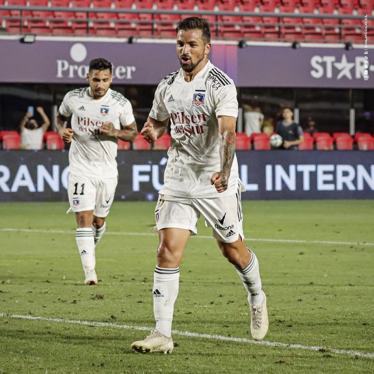 Gabriel Costa marcó el primer gol del año para el Cacique. Foto: Colo Colo