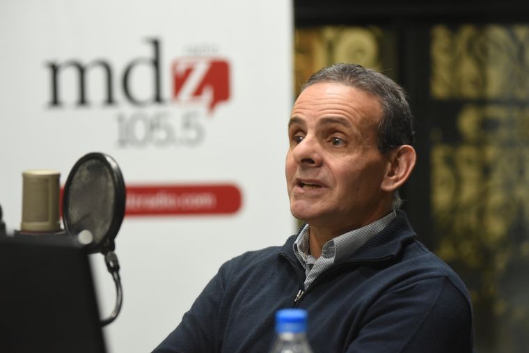 Raúl Rodríguez, presidente de la Cámara Mendocina de Empresarios Mineros Foto: Maximiliano Ríos/MDZ