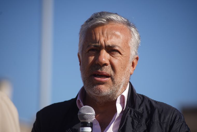 El gobernador Alfredo Cornejo. El gobernador Alfredo Cornejo.