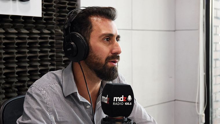 Carlos Gallo, referente de Seguridad Social, ex Director Anses Cuyo. Foto: Santiago Tagua/MDZ