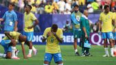 Neymar rompió en llanto tras la eliminación de Brasil en octavos del Mundial 2026.