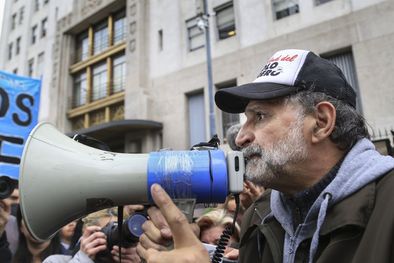 MDZol | Eduardo Belliboni, líder del Polo Obrero Foto: Télam