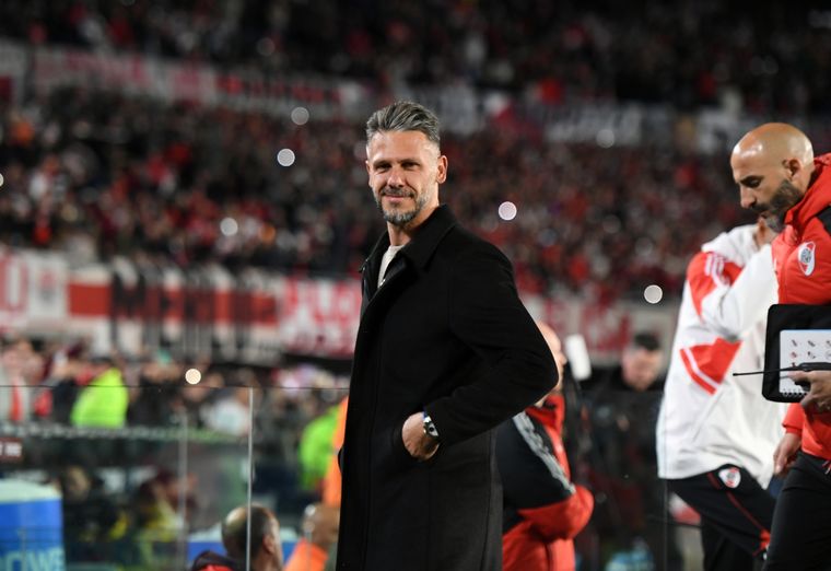 Demichelis y otra noche de copas en el Monumental. Foto: FotoBaires