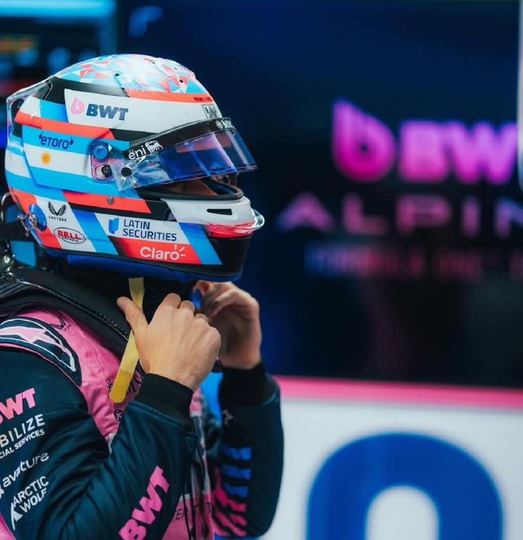 Franco Colapinto tuvo una primera tanda complicada en los test de pretemporada de la Fórmula 1 en Baréin. 