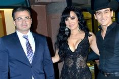 Maribel Guardia junto a su hijo Julián Figueroa y su esposo Marco Chacón Fernández.