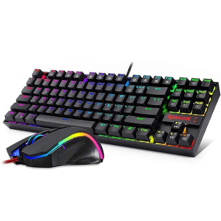 El Redragon Kumara K552 incorpora interruptores Outemu Red y distribución de teclas en español para facilitar la escritura cotidiana. El Redragon Kumara K552 incorpora interruptores Outemu Red y distribución de teclas en español para facilitar la escritura cotidiana.