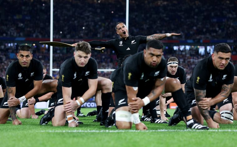 Nueva Zelanda perdió ante los anfitriones en el debut mundialista. Foto: All Blacks
