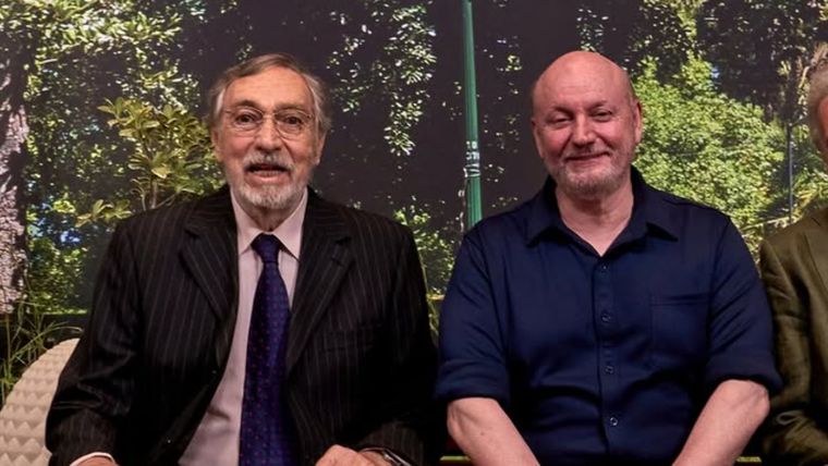 La última foto de la gran dupla.