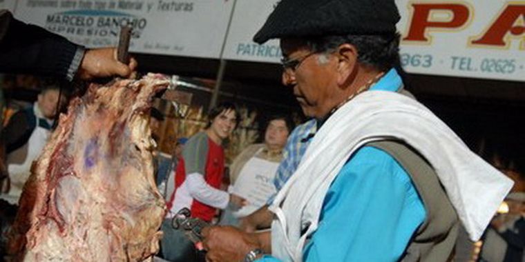La Fiesta de la Ganadería de Alvear, un símbolo de la ganadería local. Foto: Telam