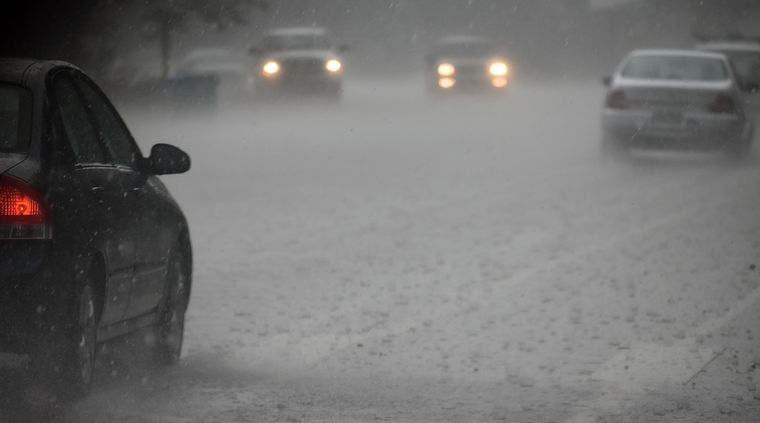 Las tormentas podrían estar acompañadas de caída de granizo Foto: shutterstock.com