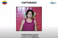 Germán Darío Giuliani, el abogado argentino detenido en Venezuela por el régimen de Nicolás Maduro. Foto: Captura