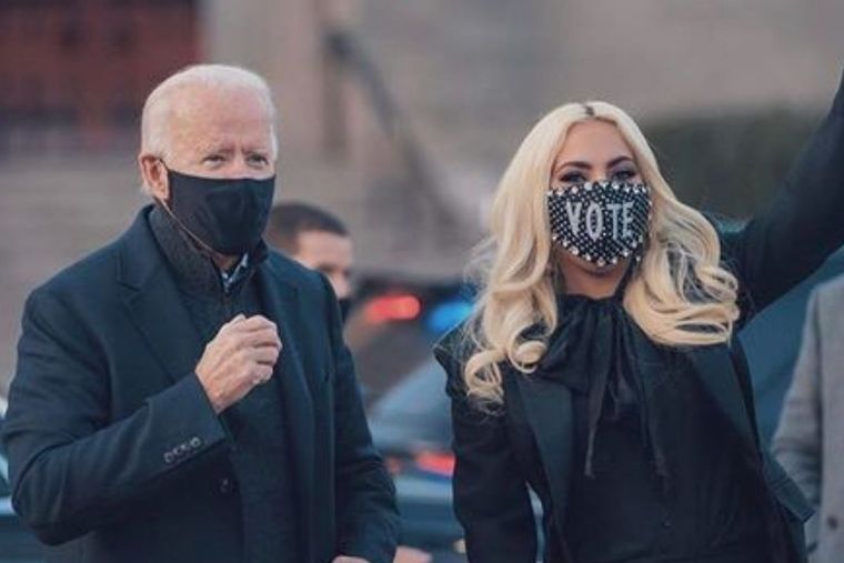 Lady Gaga, Joe Biden