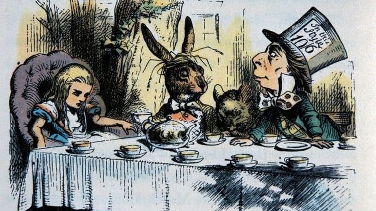 Charles Lutwidge Dodgson, autor de Alicia en el país de las maravillas, abordaba en sus obras temas que se pueden considerar como matemática recreativa.