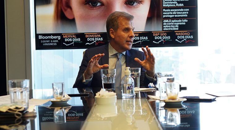 Mauricio Macri legró el reconocimiento de Martín Redrado en materia de política exterior. Foto: Julián Volpe / MDZ