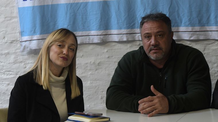 Ricardo Letard, secretario general de la CGT Mendoza estuvo en la movilización a favor de Cristina Fernández.&nbsp;