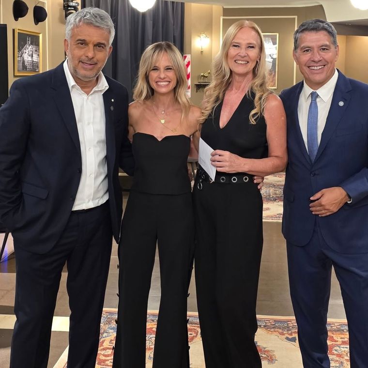 Mario Massaccesi, Mariana Fabbiani y Guillermo Lobo. Mario Massaccesi, Mariana Fabbiani y Guillermo Lobo.