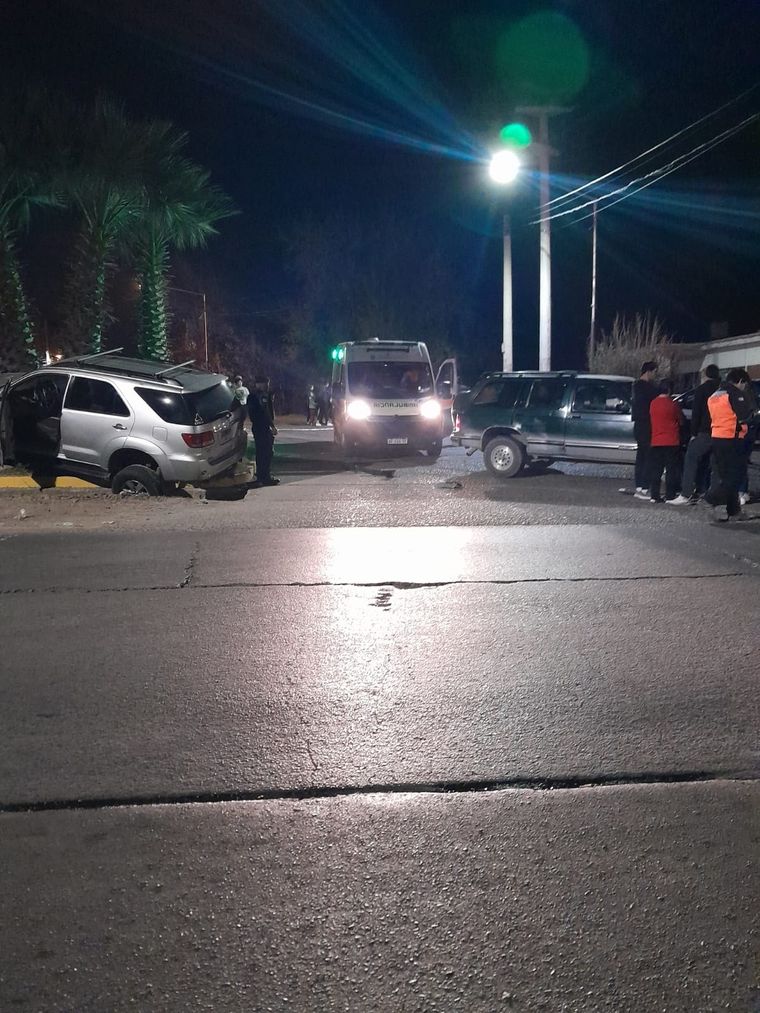 La escena tras el siniestro fatal Foto: Gentileza