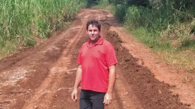 El intendente de Caraguatay, Mario Peyer.