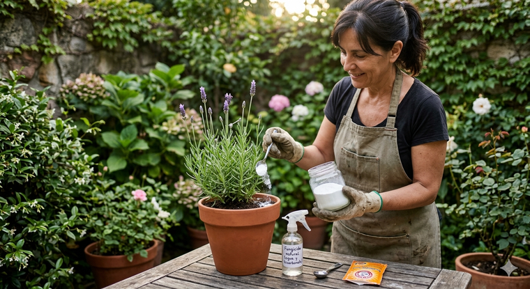 Una ayuda para las plantas. Fuente: IA Gemini.