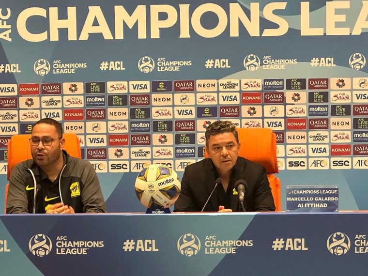 Gallardo y su llamativa conclusión tras la eliminación de la Champions Asiática Foto: @IttiStudio