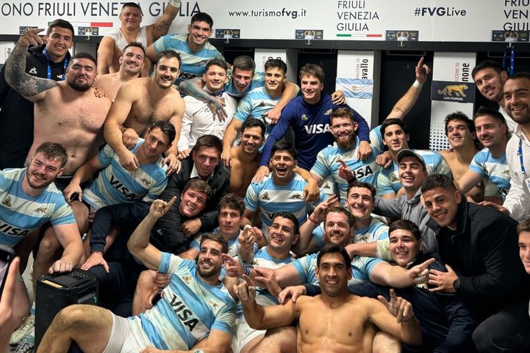 Los Pumas integrarán el top 5 del ranking mundial. Foto: @LosPumas