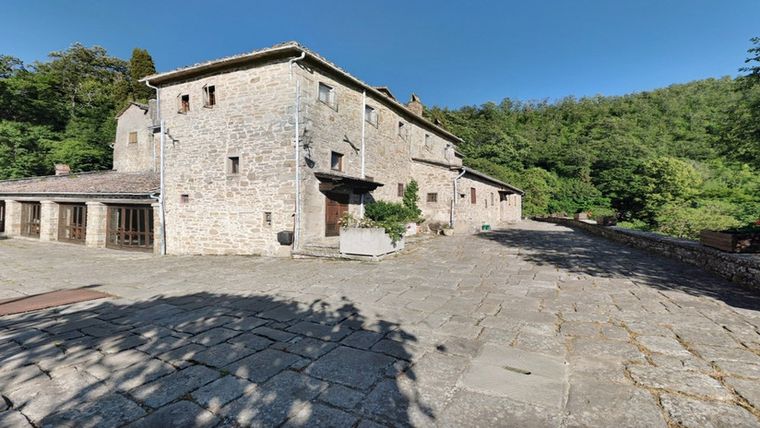 El convento de los Padres Capuchinos de Sansepolcro (Italia).