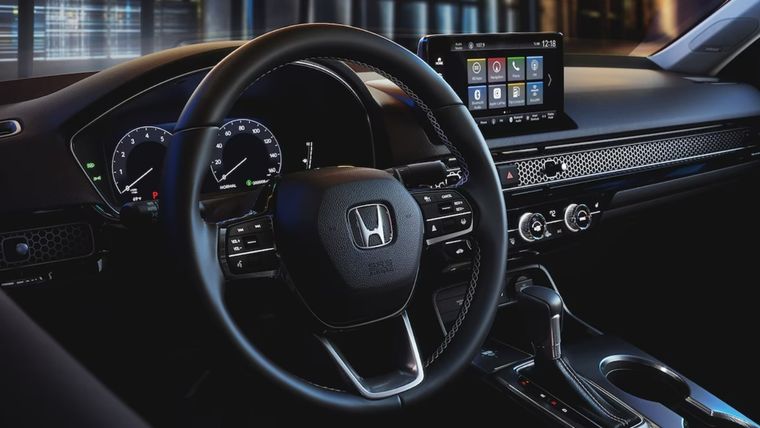 Honda ofrece una pantalla central de 7 pulgadas Foto: Honda