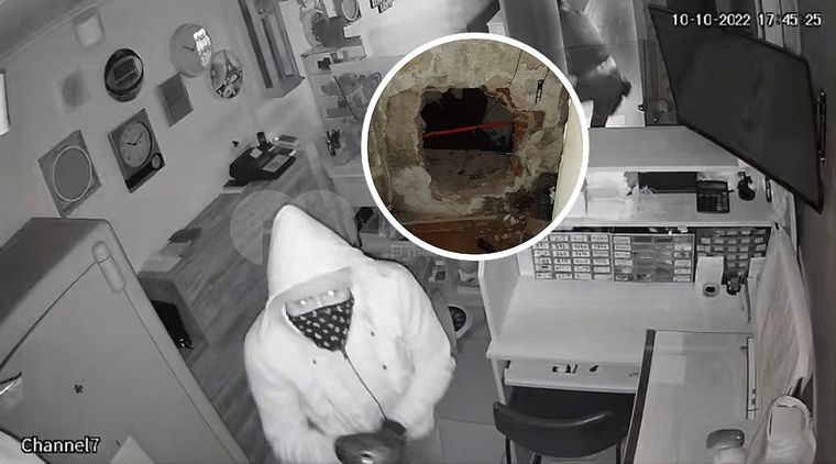 Así ingresaron los boqueteros