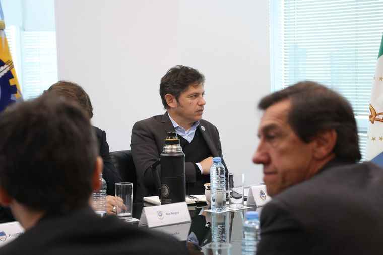 Axel Kicillof en el Congreso Federal de Inversiones.