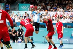 Los Gladiadores van por el triunfo. Foto: @CAHandball Los Gladiadores van por el triunfo. Foto: @CAHandball