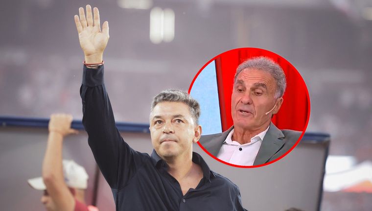 Oscar Ruggeri liquidó a Marcelo Gallardo.