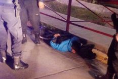 Uno de los detenidos en Ciudad. Foto: Ciudad de Mendoza