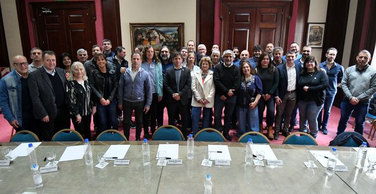 Kicillof ofreció a estatales y docentes un 20% de aumento para febrero Foto: Prensa Gobierno de la Provincia de Buenos Aires