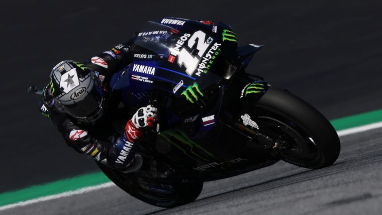 El piloto español Maverick Viñales, Spielberg, Austria.
