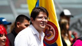 El senador de Colombia y precandidato presidencial por Centro Democrático Miguel Uribe