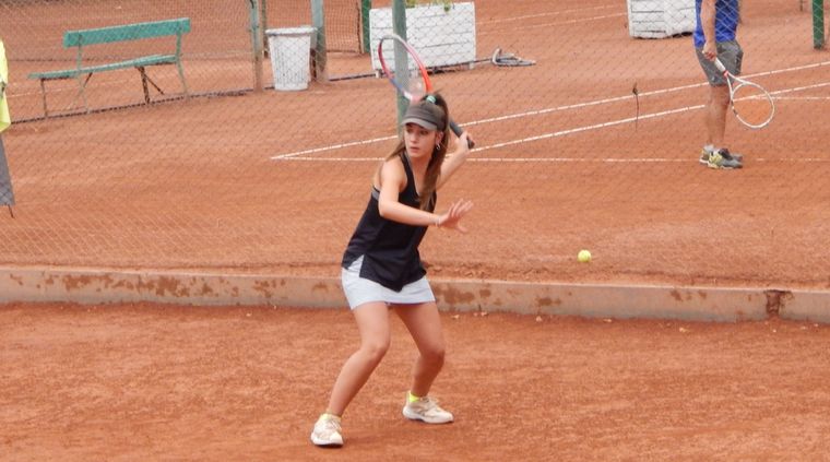 Josefina Andrade avanzó a semifinales del Crepuscular. Foto: Juan Borsani/MDZ