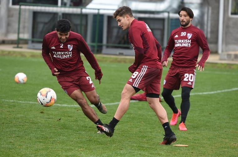 River entrenamientos Foto: @RiverPlate