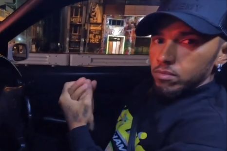 Lewis Hamilton abordo