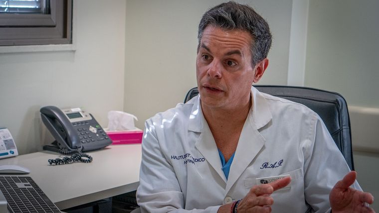 El doctor Agustín Pasqualini, en diálogo con MDZ. Foto: Julián Volpe