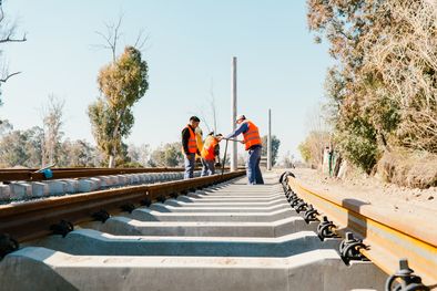 MDZol | Obras del Metrotranvía en Mendoza