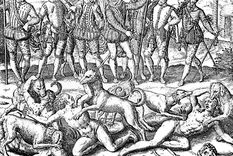 la historia de los aperreadores espanoles que usaron jaurias para dominar a los incas en peru