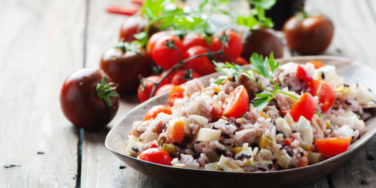 Ensalada de arroz Foto: Shutterstock