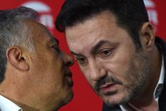 Alfredo Cornejo y Luis Petri, dirigentes de la UCR.