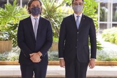 Foto: Télam. Cafiero logra un acuerdo en su primer viaje al exterior como Canciller.