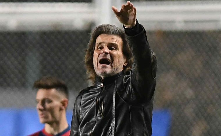 Insua admiró el rendimiento de algunos jóvenes de su plantel. Foto: Télam