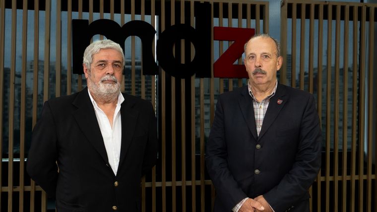 Brigadier (R) VGM Guillermo Saravia y Brigadier (R) VGM Juan Carlos Biasi.