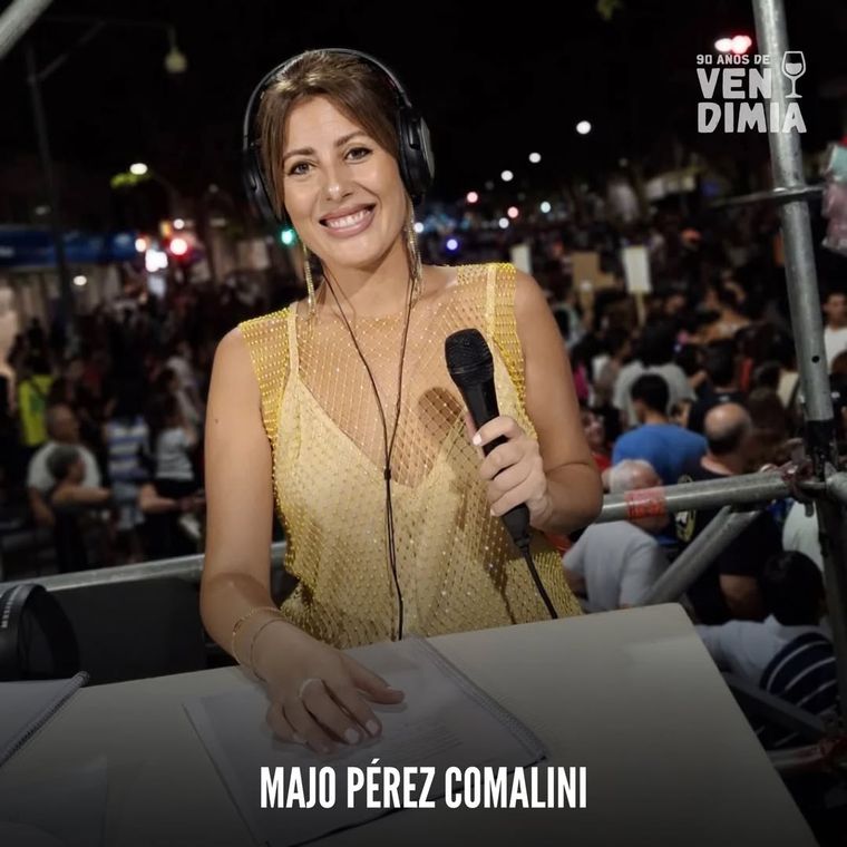 Majo Pérez Comanini, periodista de Canal 9 Televida. Majo Pérez Comanini, periodista de Canal 9 Televida.