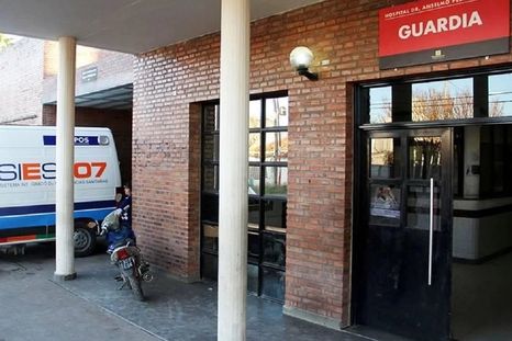 La nena fe trasladada de urgencia al Hospital Anselmo Gameni, pero llegó sin signos vitales Foto: NA